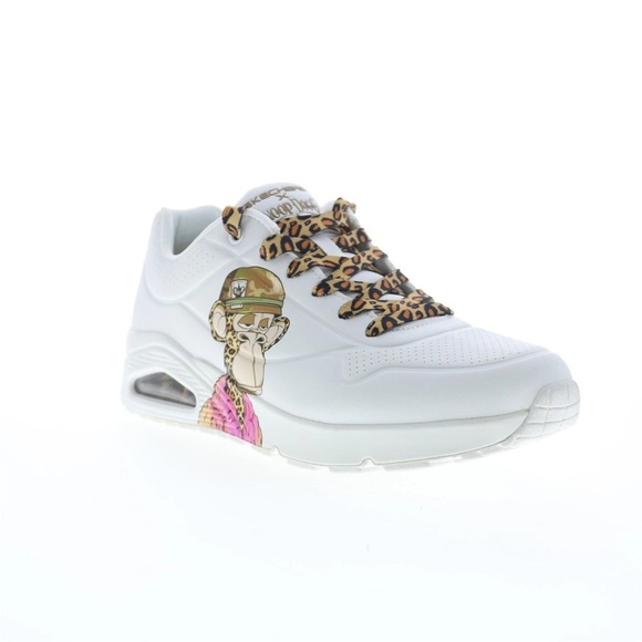 Skechers Uno Dr. Bombay Snoop Dogg White Lifestyle Sneakers Shoes Unsex - Picture 3 of 14